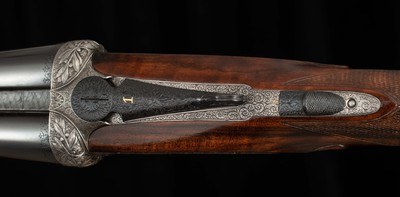 Lebeau-Courally Imperial Game Gun 20 Ga – 2 BRLS, ASSISTED OPENER, CASED, vintage firearms - Image 7 of 25