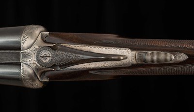 Francotte 20-gauge BLNE – SCALLOPED RECEIVER, 5lbs. 13oz., ENGLISH STOCK, vintage firearms - Image 7 of 25