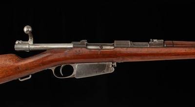 Mauser Modelo Argentino 1891 Cavalry Carbine 7.65x53mm – 1895, Loewe, vintage firearms - Image 7 of 9
