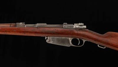 Mauser Modelo Argentino 1891 Cavalry Carbine 7.65x53mm – 1895, Loewe, vintage firearms - Image 3 of 9