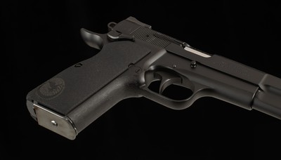 Nighthawk Browning Hi-Power 9mm – 2016, 4 MAGS, RANGE BAG, PAPERS, vintage firearms - Image 12 of 15
