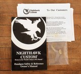 Nighthawk Browning Hi-Power 9mm – 2016, 4 MAGS, RANGE BAG, PAPERS, vintage firearms - Image 15 of 15