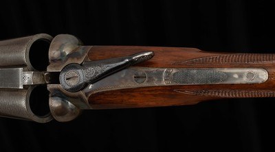 Remington Model 1894 B Grade 12 gauge – FACTORY FINISHES, DAMASCUS BARRELS, vintage firearms - Image 8 of 25