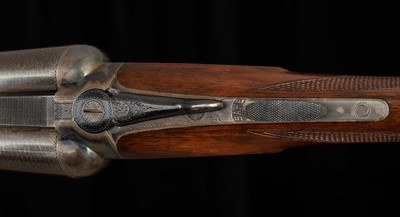 Remington Model 1894 B Grade 12 gauge – FACTORY FINISHES, DAMASCUS BARRELS, vintage firearms - Image 7 of 25