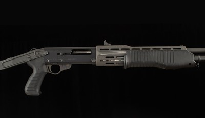 Franchi SPAS-12 12ga – 1989, FOLDING STOCK W/BRACE, EXTENDED MAG, vintage firearms - Image 5 of 21
