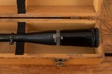 Lyman Super Targetspot – 25 POWER, 97%, CASED, W/ BASE, SIGHTING CHART, vintage firearms - Image 3 of 10