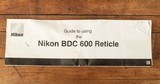 Nikon M-233 3-12x – c2015, BDC 600, ARD ANI-REFECTION DEVICE, BOX, vintage firearms - Image 11 of 13