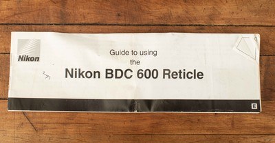 Nikon M-233 3-12x – c2015, BDC 600, ARD ANI-REFECTION DEVICE, BOX, vintage firearms - Image 11 of 13