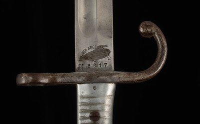 Mauser Modelo Argentino 1891 Bayonet – 1896, LUDWIG LOEWE, vintage firearms - Image 8 of 10