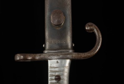Mauser Modelo Argentino 1891 Bayonet – 1896, LUDWIG LOEWE, vintage firearms - Image 9 of 10