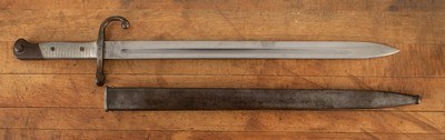 Mauser Modelo Argentino 1891 Bayonet – 1896, LUDWIG LOEWE, vintage firearms - Image 2 of 10