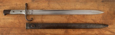Mauser Modelo Argentino 1891 Bayonet – 1896, LUDWIG LOEWE, vintage firearms - Image 3 of 10