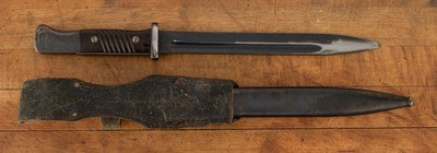 Dürkopp S84/98 III Bayonet – c1938, SCABBARD, FROG, KAR98K, vintage firearms - Image 3 of 10