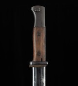 German S84/98 III Bayonet – c1938, SCABBARD, KAR98K, vintage firearms - Image 5 of 7