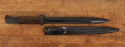 German S84/98 III Bayonet – c1938, SCABBARD, KAR98K, vintage firearms - Image 3 of 7