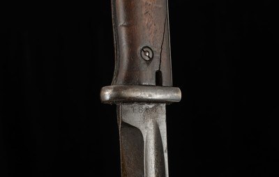 E.u.F. Hörster S84/98 III Bayonet - c1938, SCABBARD, FROG, KAR98K, vintage firearms - Image 8 of 11