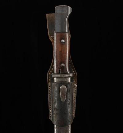 E.u.F. Hörster S84/98 III Bayonet - c1938, SCABBARD, FROG, KAR98K, vintage firearms - Image 4 of 11
