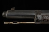 Spandau Gewehr 1888 8x57mm – 1890, “ERSATZ” BAYONET, 7/10 BORE, vintage firearms - Image 18 of 25