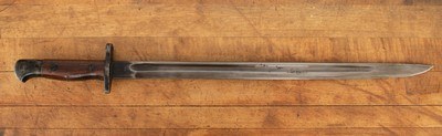 Pattern 1907 Sword Bayonet - PROOF MARKS, vintage firearms