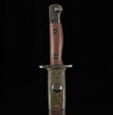 Pattern 1907 Sword Bayonet - SCABBARD, PROOF MARKS - Image 4 of 9