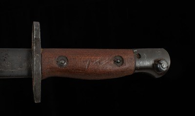 Pattern 1907 Sword Bayonet - SCABBARD, PROOF MARKS - Image 7 of 9