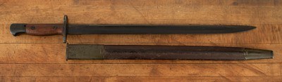 Pattern 1907 Sword Bayonet - SCABBARD, PROOF MARKS - Image 3 of 9