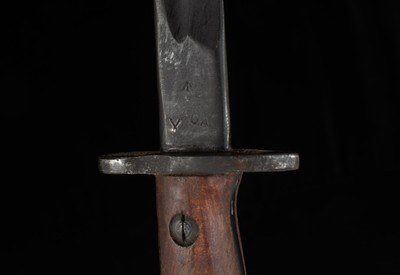 Pattern 1907 Sword Bayonet - SCABBARD, PROOF MARKS - Image 8 of 9