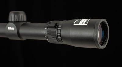 Nikon AR113 BDC 3-9x – BDC RETICLE, LENS CAPS, BOX, vintage firearms - Image 2 of 5