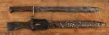 M1898/05 a/A - 1917, “BUTCHER BLADE”, SCABBARD, GEWEHR 98, vintage firearms - Image 2 of 8