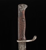 M1898/05 a/A - 1917, “BUTCHER BLADE”, SCABBARD, GEWEHR 98, vintage firearms - Image 5 of 8