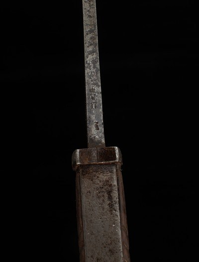 M1898/05 a/A - 1917, “BUTCHER BLADE”, SCABBARD, GEWEHR 98, vintage firearms - Image 7 of 8