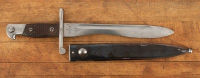 Machete Bayoneta Modelo 1941 - c1941, SCABBARD, SPANISH MAUSER, vintage firearms - Image 3 of 8