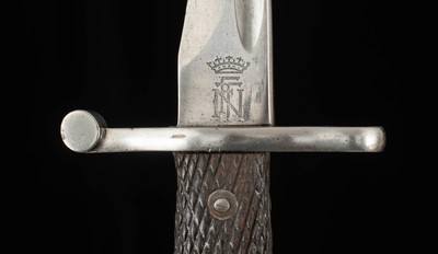 Machete Bayoneta Modelo 1941 - c1941, SCABBARD, SPANISH MAUSER, vintage firearms - Image 6 of 8