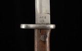 Cuchillo Bayoneta Modelo 1892/93 - c1893, SCABBARD, SPANISH MAUSER, vintage firearms - Image 7 of 9