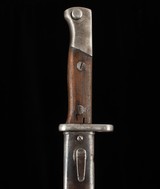 Cuchillo Bayoneta Modelo 1892/93 - c1893, SCABBARD, SPANISH MAUSER, vintage firearms - Image 5 of 9