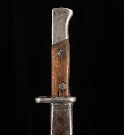 Cuchillo Bayoneta Modelo 1892/93 - c1893, SCABBARD, SPANISH MAUSER, vintage firearms - Image 4 of 9