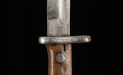 Cuchillo Bayoneta Modelo 1892/93 - c1893, SCABBARD, SPANISH MAUSER, vintage firearms - Image 6 of 9