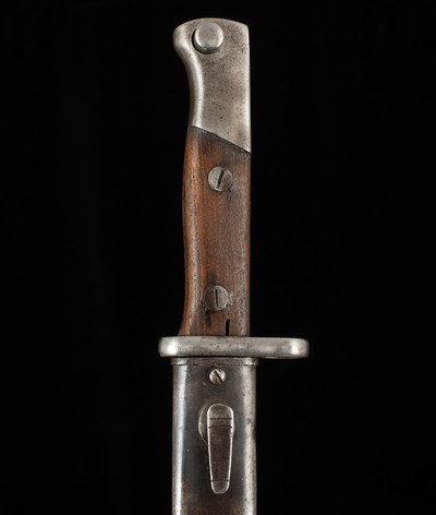 Cuchillo Bayoneta Modelo 1892/93 - c1893, SCABBARD, SPANISH MAUSER, vintage firearms - Image 5 of 9