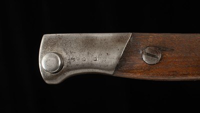 Cuchillo Bayoneta Modelo 1892/93 - c1893, SCABBARD, SPANISH MAUSER, vintage firearms - Image 8 of 9