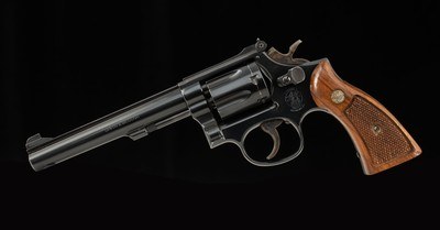 Smith & Wesson Model 17-4 .22LR - 1982, 6” BARREL, BLUED, MIRROR BORE, vintage firearms