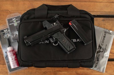 Wilson Combat EDC X9 2.0 9mm - VFI SERIES, BLACK EDITION, SRO, USED, vintage firearms - Image 1 of 14