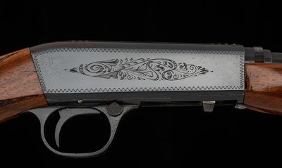 Browning Semi-Auto 22 .22LR – 1958, GRADE 1, WHEEL SIGHT, 9/10 BORE, vintage firearms - Image 4 of 25