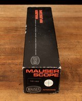 Mauser Riflescope 10x40 - c1970s, INTERARMS, LENS COVERS, BOXED, 99%+, vintage firearms - Image 13 of 13