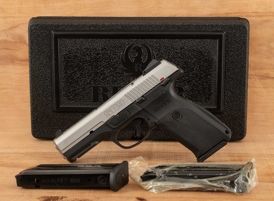 Ruger SR9 9mm – 2007, UPDATED TRIGGER / SAFETY, CASED, 3 MAGS, MIRROR BORE, vintage firearms