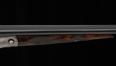 Parker DHE 20 Gauge – ORIGINAL FINISHES, SST, LONG LOP, SKELETON BUTT, vintage firearms - Image 14 of 25