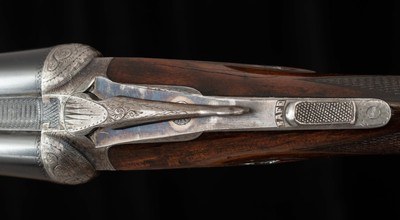 Parker DHE 20 Gauge – ORIGINAL FINISHES, SST, LONG LOP, SKELETON BUTT, vintage firearms - Image 7 of 25