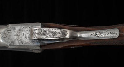 Parker DHE 20 Gauge – ORIGINAL FINISHES, SST, LONG LOP, SKELETON BUTT, vintage firearms - Image 20 of 25