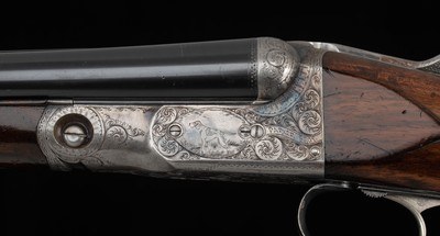 Parker DHE 20 Gauge – ORIGINAL FINISHES, SST, LONG LOP, SKELETON BUTT, vintage firearms - Image 1 of 25