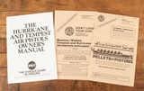 Beeman-Webley Tempest Air Pistol .177 Caliber – BOXED, MANUAL, vintage firearms - Image 10 of 11
