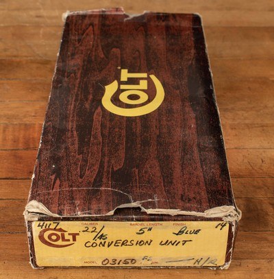 Colt MK IV Series 80 .22 LR Conversion Unit – 1984, COLT MAG, MANUAL, COLT BOX, vintage firearms - Image 9 of 9